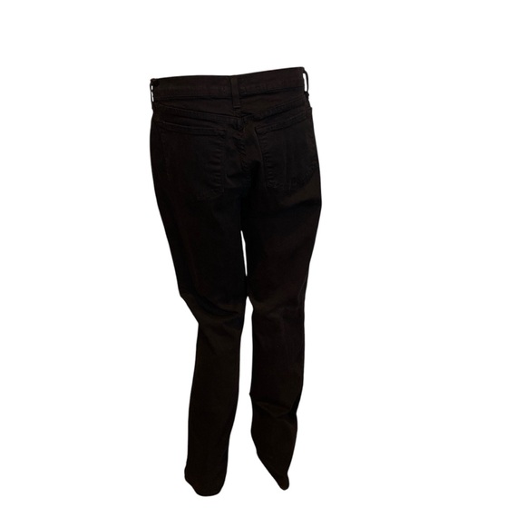 NYDJ Not Your Daughter's Jeans Black High-Rise Straight Leg Jeans Size 10 VGC - Picture 4 of 7